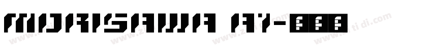 Morisawa A1字体转换